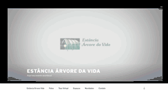 Desktop Screenshot of estanciaarvoredavida.com.br